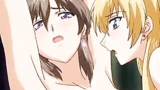 Hentai Shemale Gets Handjobs and Tittyfucks