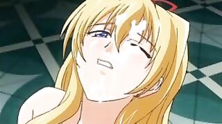 Hentai Shemale Gets Handjobs and Tittyfucks