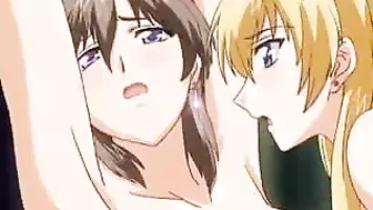 Hentai Shemale Gets Handjobs and Tittyfucks