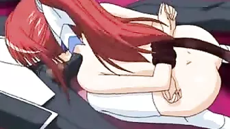 Hentai coed with big juicy melon tits get tentacle fucked for intense pleasure!