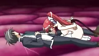 Hentai coed with big juicy melon tits get tentacle fucked for intense pleasure! Hentai coed with big juicy melon tits get tentacle fucked for intense pleasure!