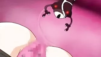 Hentai coed with big juicy melon tits get tentacle fucked for intense pleasure! Hentai coed with big juicy melon tits get tentacle fucked for intense pleasure!