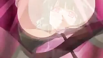 Hentai coed with big juicy melon tits get tentacle fucked for intense pleasure!