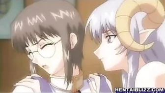 Big-Boobed Hentai Babe Sucks and Rides Stiff Dick for Ultimate Pleasure!