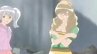 Busty MILF Anime Coed Gets Fucked Hard with Muzzle Play