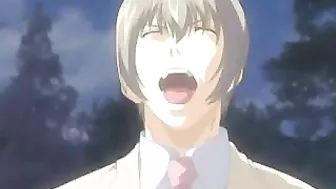 Busty MILF Anime Coed Gets Fucked Hard with Muzzle Play