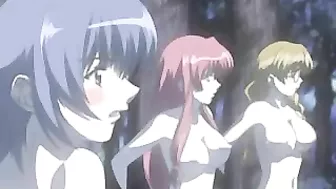 Busty MILF Anime Coed Gets Fucked Hard with Muzzle Play