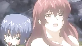 Busty MILF Anime Coed Gets Fucked Hard with Muzzle Play