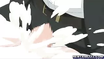 Electrifying Hentai Cutie Gets Sucked by Bigcock