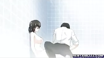 Electrifying Hentai Cutie Gets Sucked by Bigcock