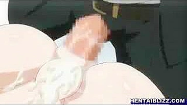 Electrifying Hentai Cutie Gets Sucked by Bigcock
