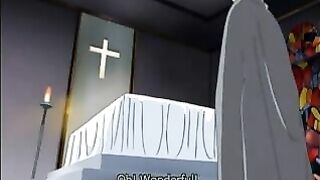 Sexy Nun Gets Pounded by Pervy Priest in Wild Hentai Fuck Fest