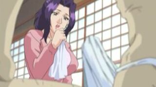Japanese Hentai Babe Handjobs Big Cock in HD Quality