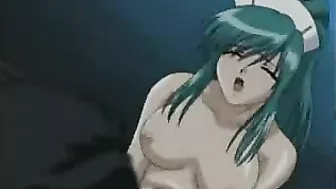 Hentai Nurse Gets Speculum Insertion by Doctor in Bondage Play