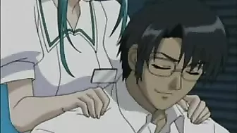 Hentai Nurse Gets Speculum Insertion by Doctor in Bondage Play