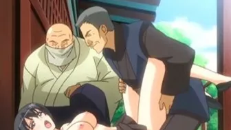 Outdoor Gangbang of Busty Japanese Hentai Beauties Outdoor Gangbang of Busty Japanese Hentai Beauties