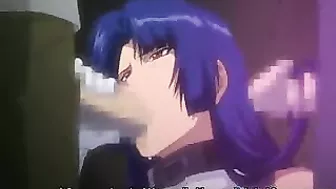 Public Busty Hentai Gangbang and Blowjob with Multiple Partners