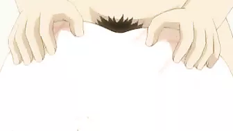 Bound and Gagged Hentai with Muzzle Gets Ass Fucked and Cums Shit