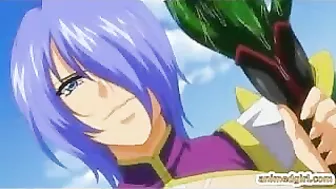 Hentai Princess gets ravaged by tentacles in her every orifice