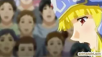 Hentai Princess gets ravaged by tentacles in her every orifice