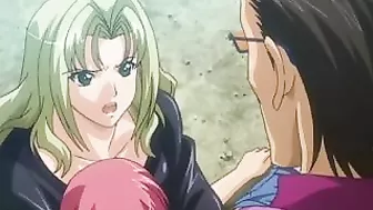 Outdoor Group Sex and Cumshots with Hentai Girls