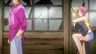 Outdoor Group Sex and Cumshots with Hentai Girls