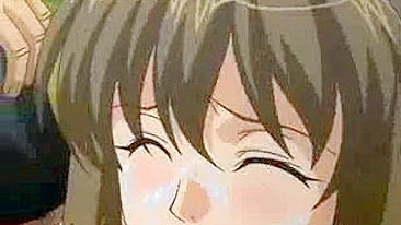 Outdoor Group Sex and Cumshots with Hentai Girls