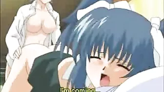 Hentai Heaven - Adorable Co-Ed Gets Fucked by Pilot Mid-Flight