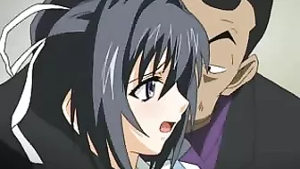 Japanese Hentai Gangbang with Bondage and Group sex