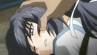 Japanese Hentai Gangbang with Bondage and Group sex