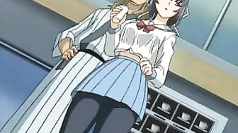 Japanese Hentai Gangbang with Bondage and Group sex