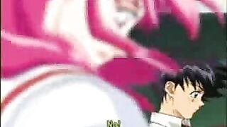 Hentai Rope Play with Cum Swallowing - Roped Coed Fucks Hard!