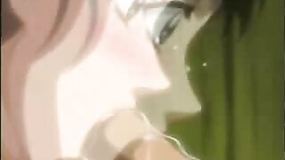 Hentai Rope Play with Cum Swallowing - Roped Coed Fucks Hard!