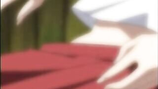 Hentai Rope Play with Cum Swallowing - Roped Coed Fucks Hard!