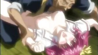 Hentai Rope Play with Cum Swallowing - Roped Coed Fucks Hard!