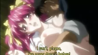 Hentai Rope Play with Cum Swallowing - Roped Coed Fucks Hard!