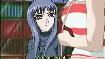 Hot Hentai Babe Masturbate with Big Juicy Boobs and Pink Panties!