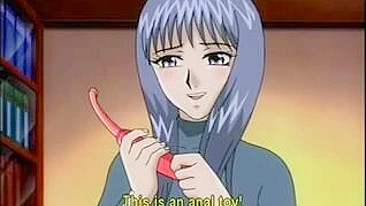 Hot Hentai Babe Masturbate with Big Juicy Boobs and Pink Panties!