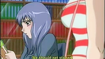 Hot Hentai Babe Masturbate with Big Juicy Boobs and Pink Panties!