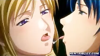 Anime Lesbians Shave Each other's Pussies before filling them with Giant Dildos