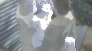 Outdoor Double Penetration with Bandits for Hentai Fans