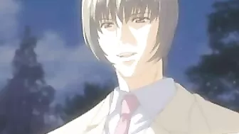 Outdoor Double Penetration with Bandits for Hentai Fans