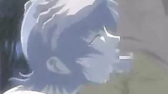 Outdoor Double Penetration with Bandits for Hentai Fans