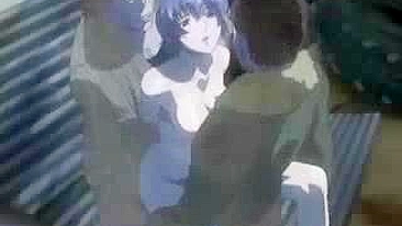 Outdoor Double Penetration with Bandits for Hentai Fans