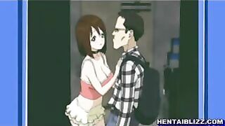 Hentai Maid Gets Gangbanged and Filmed in Hot Sex Scene