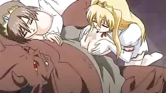 Hentai Porn Video - Two Girls Share a Monster Anime Cock Hentai Porn Video - Two Girls Share a Monster Anime Cock