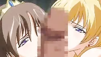 Hentai Porn Video - Two Girls Share a Monster Anime Cock