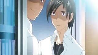 Hentai Teacher Dildos Wet Pussy while Big Boobs Bounce!