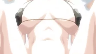 Hentai Teacher Dildos Wet Pussy while Big Boobs Bounce!