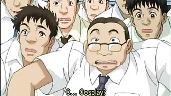 Hentai Video - Blonde Anime Waitress with Massive Tits Gets Her Nipples Sucked Hard